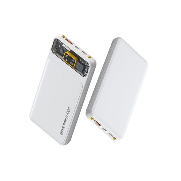 Maxon M 08 8000mah Power Bank ,2.1a Output,type C And Micro Input