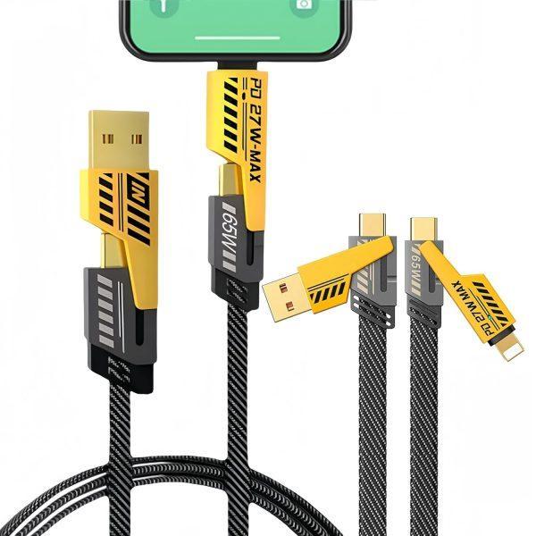 Power Fusion 4 In 1 Charger Cable