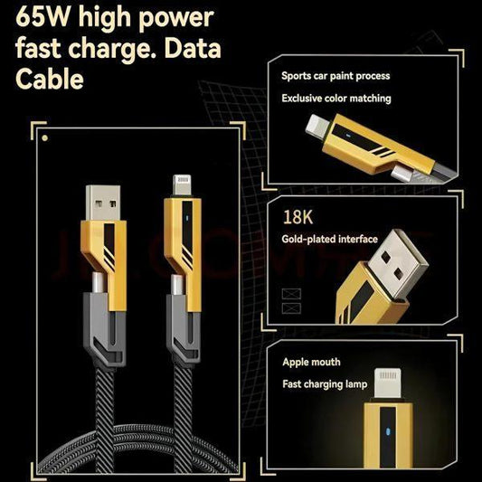 Power Fusion 4 In 1 Charger Cable