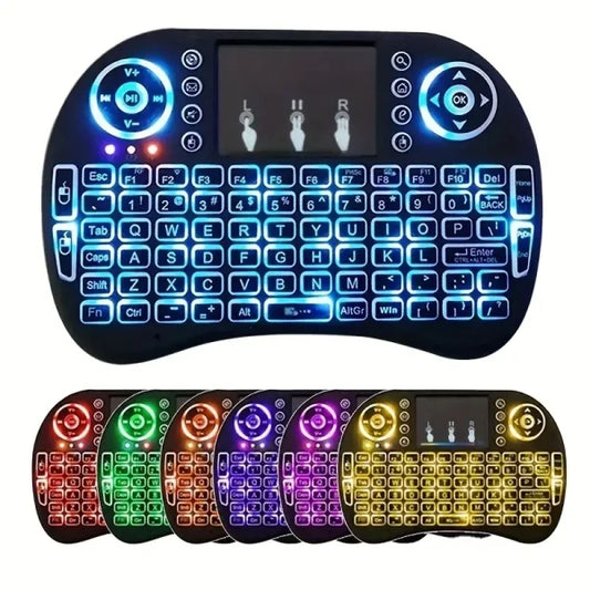 I8 Mini Wireless Keyboard Backlit